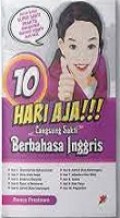 10 Hari Aja !!! Langsung Sakti Berbahasa Inggris