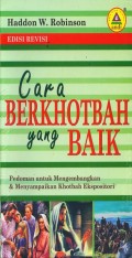 Cara Berkhotbah Yang Baik