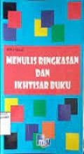 Menulis Ringkasan Dan Ikhtisar Buku