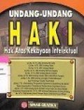 Undang-undang HAKI Hak Atas Kekayaan Intelektual