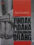Tindakan Pidana Perdagangan Orang