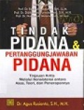Tindak Pidana & Pertanggungjawaban Pidana
