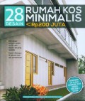 28 Desain Rumah Kos Minimalis